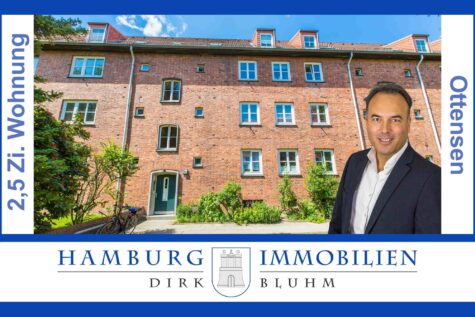 Kapitalanleger aufgepasst! Vermietete 2,5 Zimmer Wohnung mit ca. 52 m² in 22763 Hamburg Ottensen, 22763 Hamburg / Ottensen, Erdgeschosswohnung