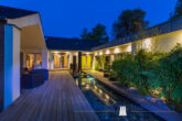 Nachtaufnahmen - Einfamilienhaus + Poolhaus, 22397 Hamburg-Ohlstedt