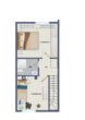 Grundriss-Skizze OG - Ruhige Lage – Gemütliches Mittelreihenhaus mit ca. 62 m² in 22523 Hamburg Eidelstedt!