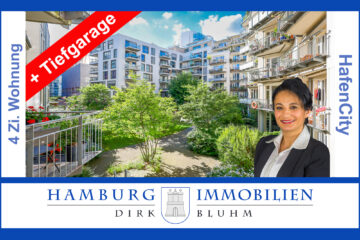 Großflächige, elegante Stadtwohnung mit drei Balkonen und TG-Stellplatz in 20457 Hamburg-Hafencity, 20457 Hamburg, Etagenwohnung