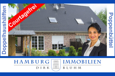 NEUBAU DH | 5 ZIMMER | 123,00 M² WFL.| HH POPPENBÜTTEL, 22399 Hamburg / Poppenbüttel, Doppelhaushälfte